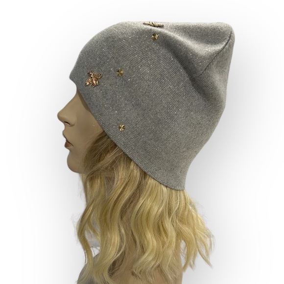 NWOT Bumble Bee Studded Beanie - Picture 2 of 9